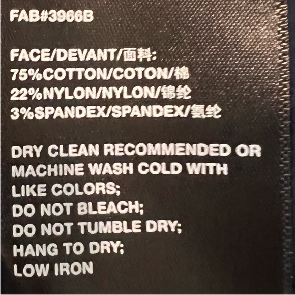 NWT - Lafayette 148 Navy faux wrap 3/4 sleeve Penelope Dress (sz 14) - Picture 4 of 5